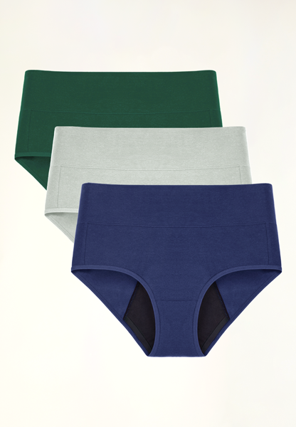 Neione Cotton High Rise Menstrual Briefs