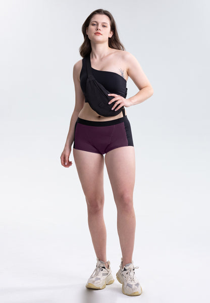 Neione boy short period underwear high rise