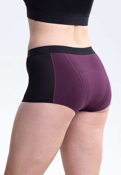 Neione cotton boyshort period panties no pfas