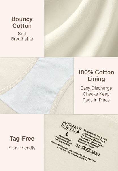 Intimate Portal breathable cotton underwear for pregnant women