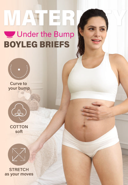 Cotton Maternity Underwear Boyshorts