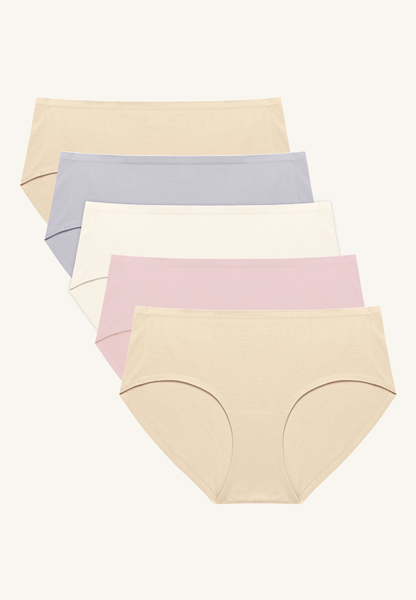 Neione seamless cotton hipster women underwear