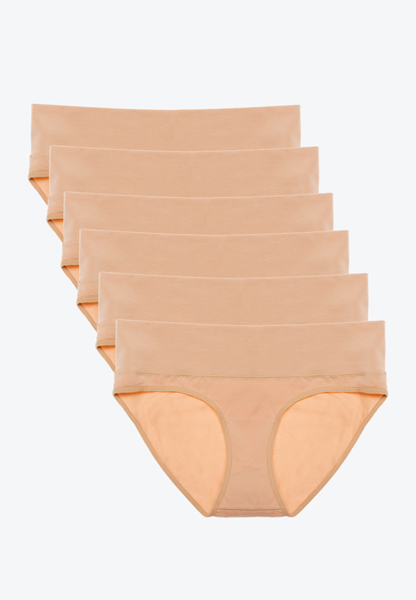 Fold Over Maternity Underwear Briefs