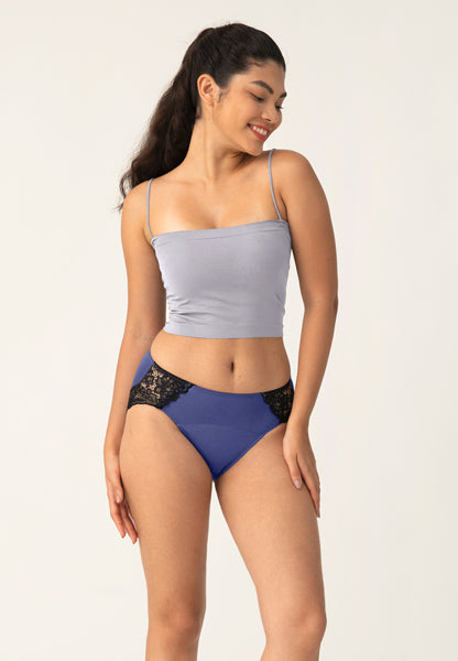 Neione period panties lace underwear mid rise