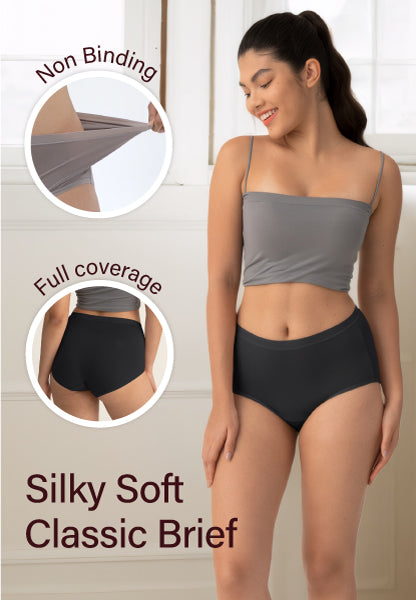Quick Dry Modal High Waist Underwear