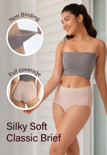 Quick Dry Modal High Waist Underwear