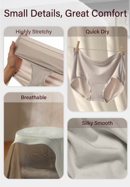 Quick Dry Modal High Waist Underwear