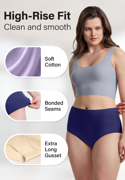 No Show Cotton Full Briefs