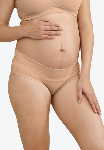 Fold Over Maternity Underwear Briefs
