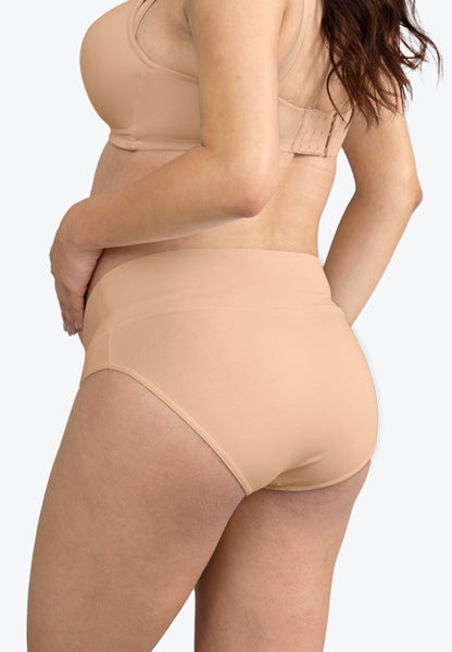 Fold Over Maternity Underwear Briefs