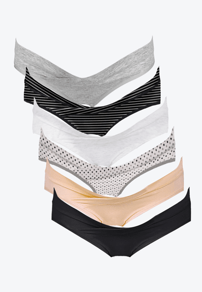 Intimate Portal Cotton Pregnancy Bikini Panties Low Rise
