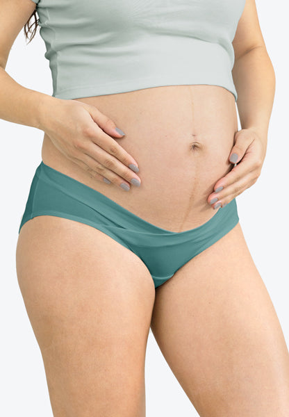 Maternity Underwear, Under the Bump, Cotton Bikini