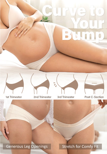 Cotton Maternity Underwear Boyshorts