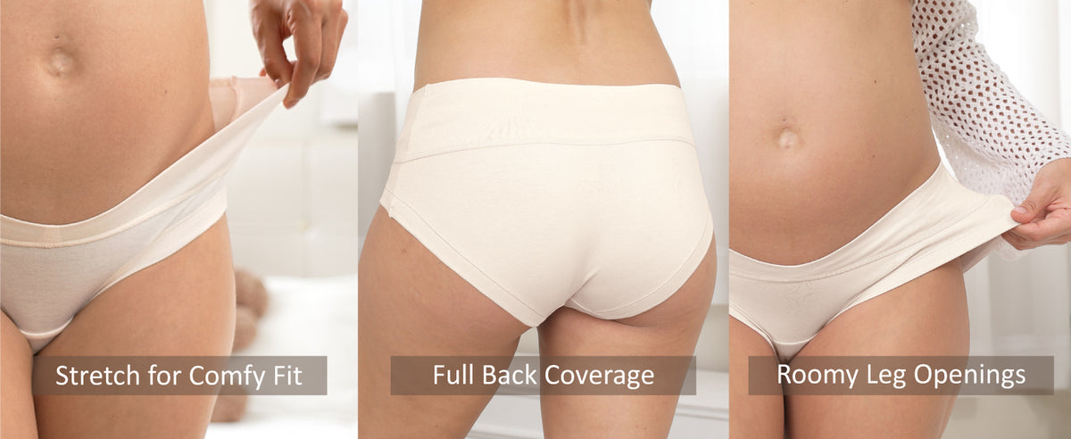 Cotton Maternity Underwear Boyshorts