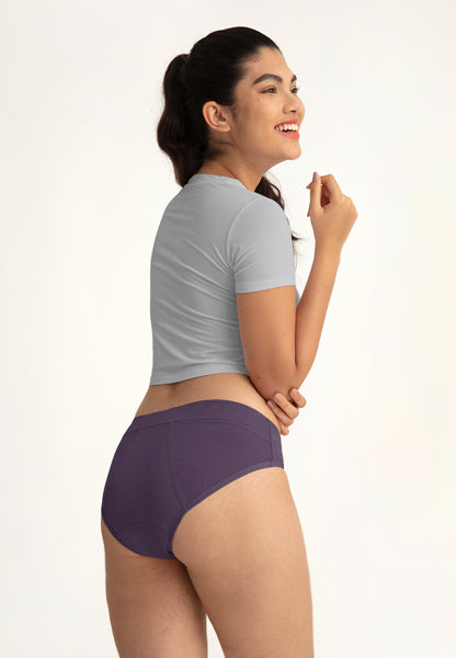 period proof underwear mid rise panties
