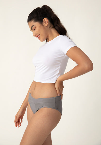 Buy Neione Women's Period Underwear Menstrual Postpartum Panty Modal  Hipster Panties, 3-pk Amorio, Large at