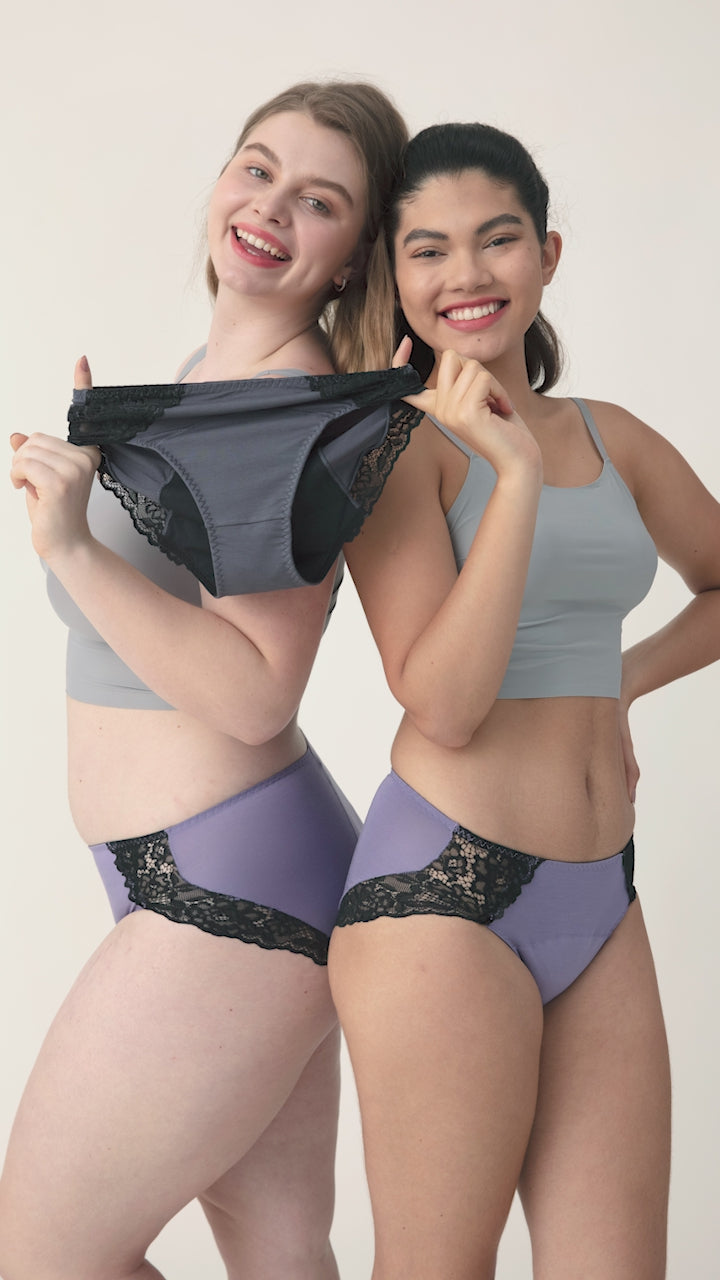 Sexy Lace Hipster Period Underwear