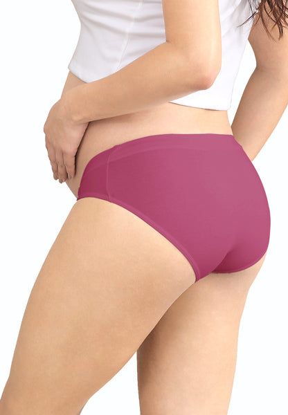 Intimate Portal cotton pregnancy bikini panties under the bump