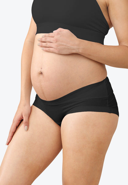  Angelhood Cotton Maternity Underwear Under Bump, Healthy Pregnancy  Panties Postpartum Underwear 6 Pack